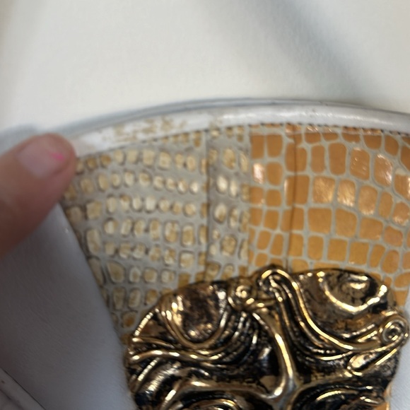 VINTAGE VIVA OF CALIFORNIA LAMBSKIN SNAKESKIN BAG - Picture 5 of 10